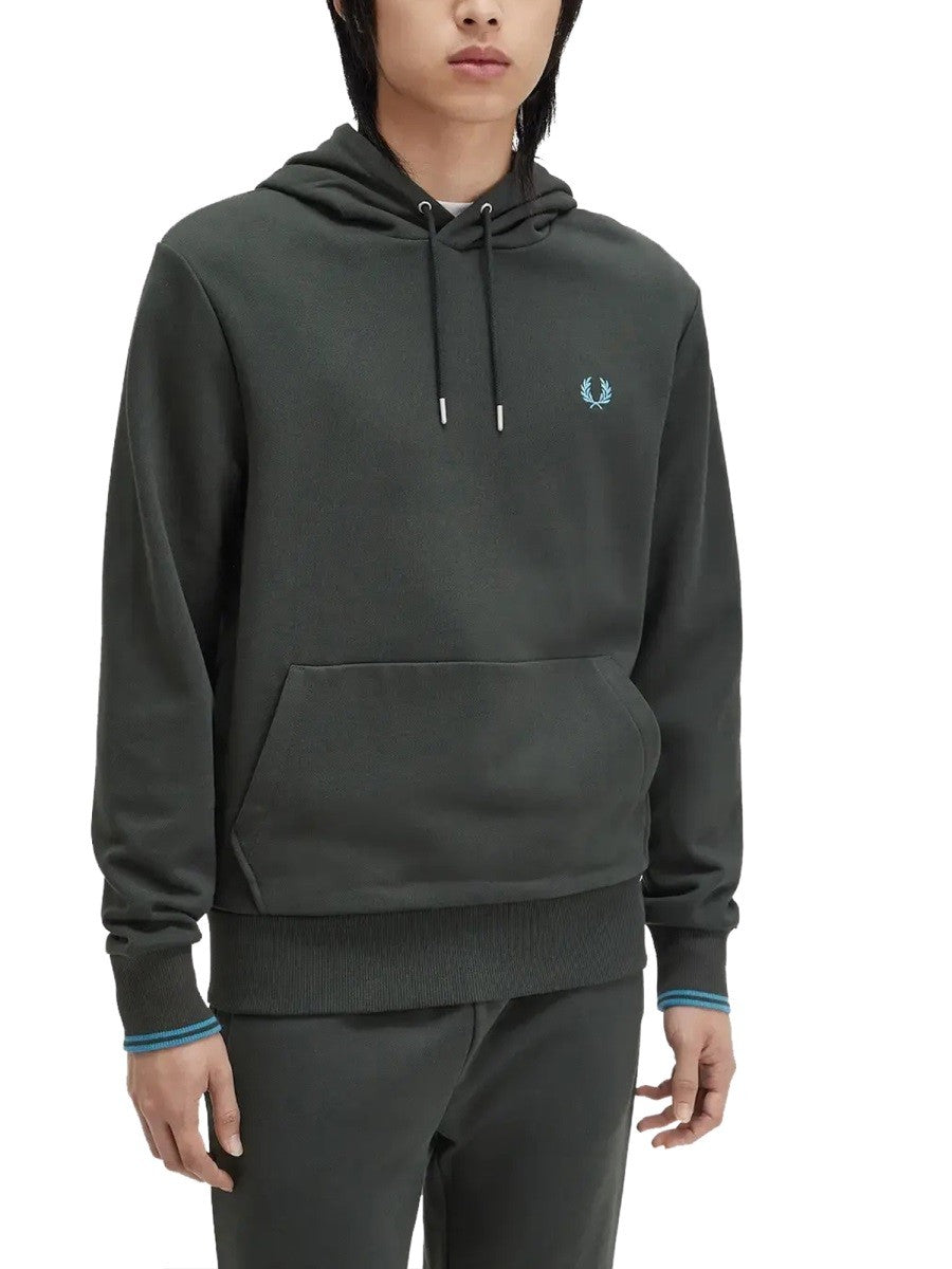 FRED PERRY SWEATSHIRT WITH LOGO