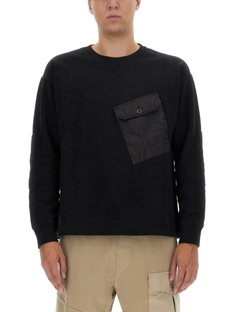 TEN C SWEATSHIRT WITH LOGO