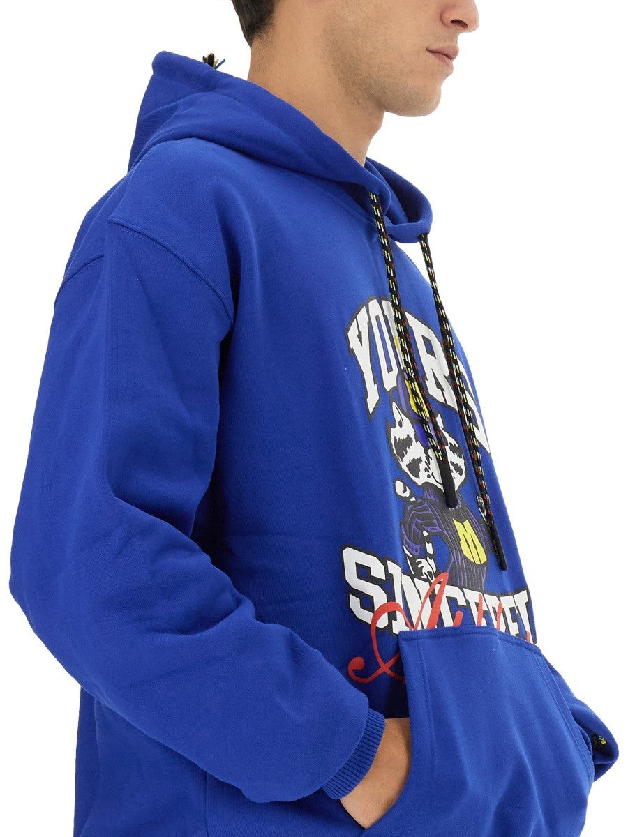 msgm SWEATSHIRT WITH LOGO