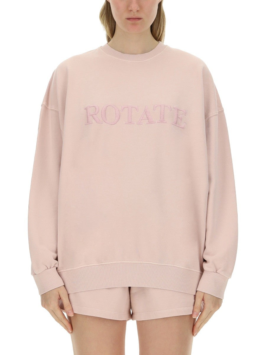 ROTATE BIRGER CHRISTENSEN SWEATSHIRT WITH LOGO