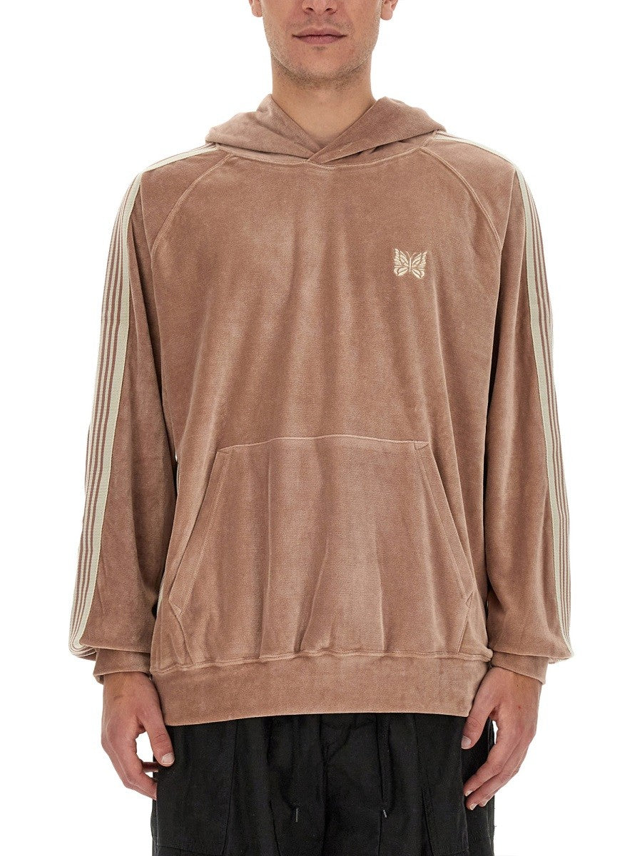 NEEDLES SWEATSHIRT WITH LOGO