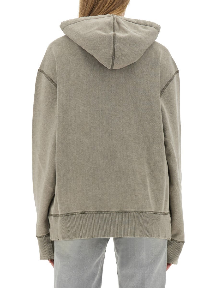 AMI PARIS SWEATSHIRT WITH LOGO