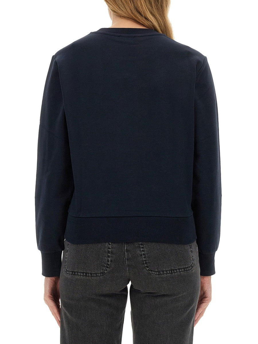 A.P.C. SWEATSHIRT WITH LOGO