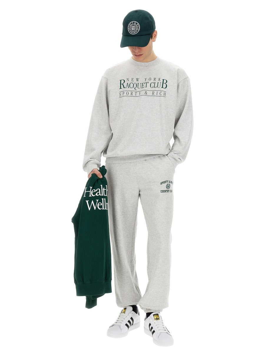 SPORTY&RICH SWEATSHIRT WITH LOGO