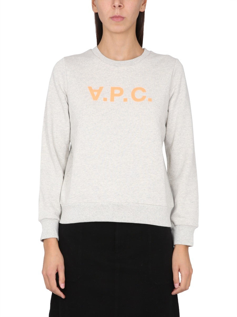 A.P.C. SWEATSHIRT WITH LOGO