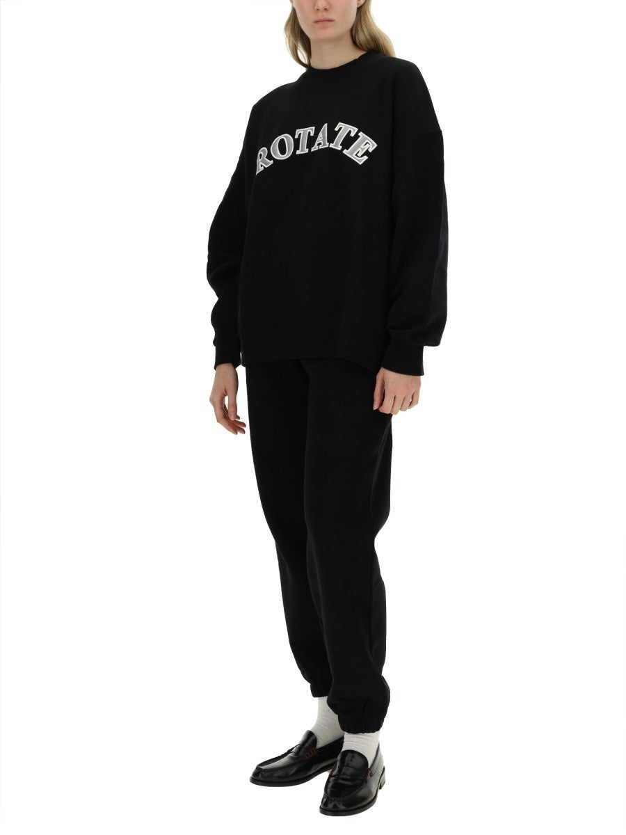 ROTATE BIRGER CHRISTENSEN SWEATSHIRT WITH LOGO