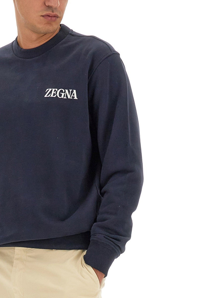 Zegna SWEATSHIRT WITH LOGO