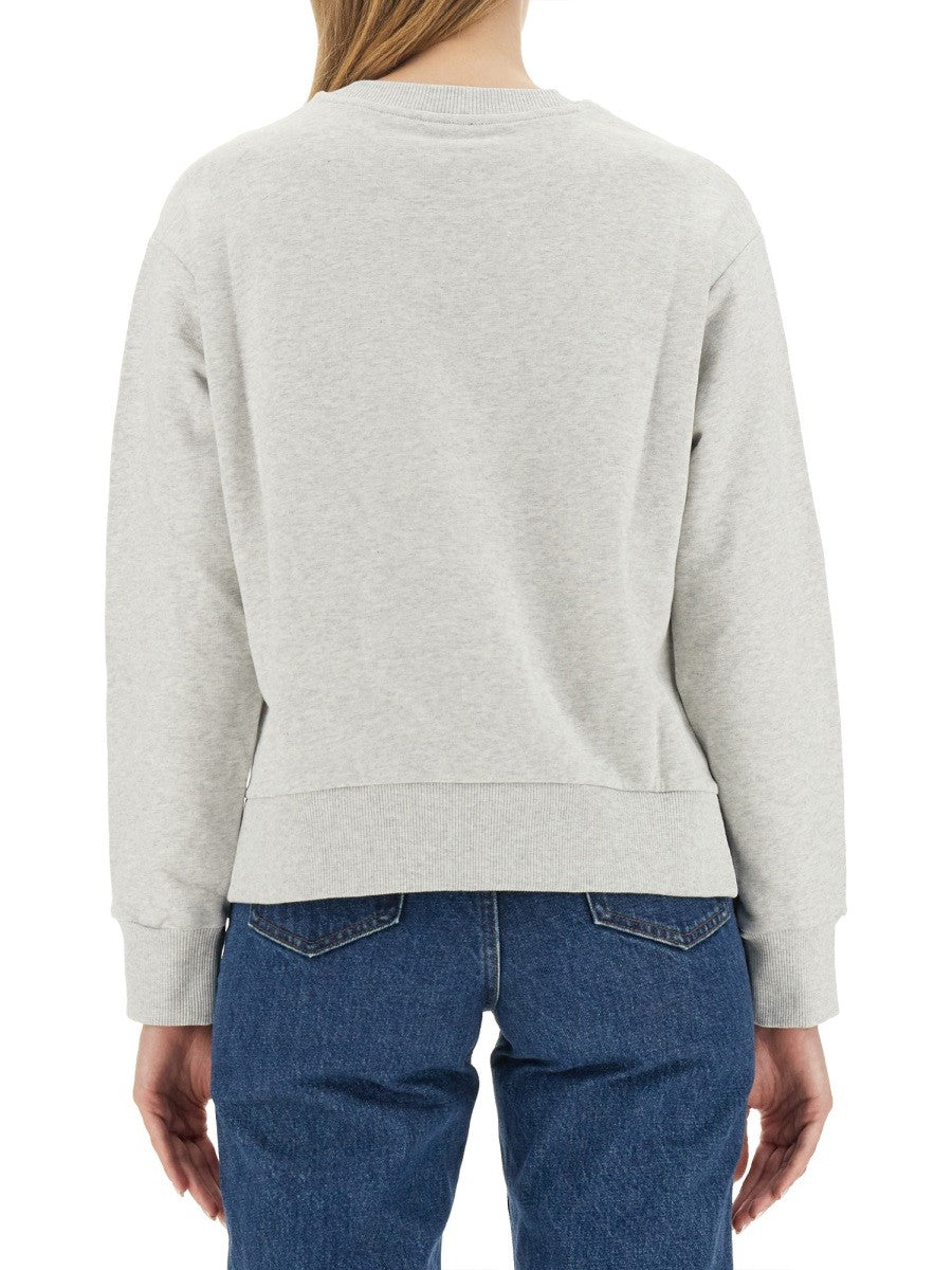 A.P.C. SWEATSHIRT WITH LOGO