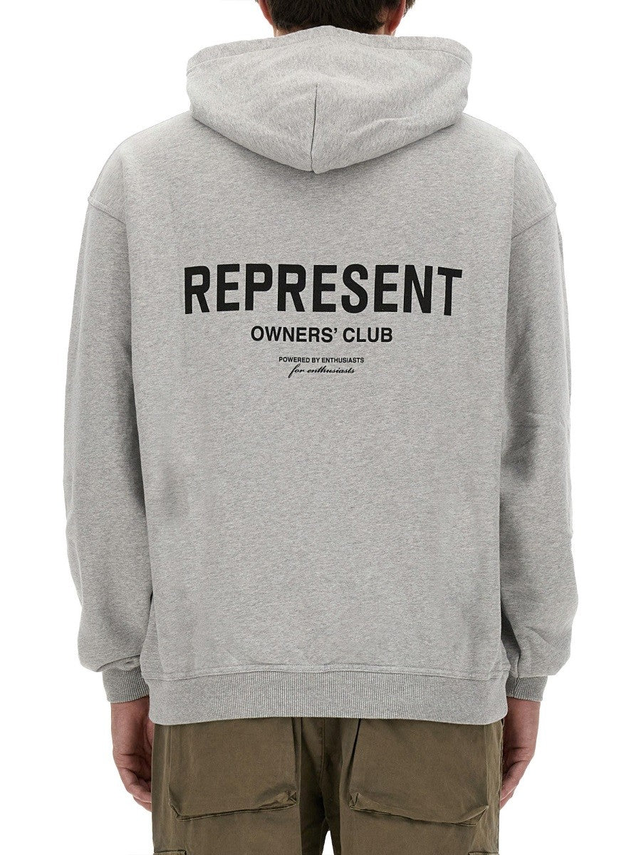 Represent SWEATSHIRT WITH LOGO