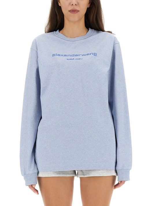 Alexander Wang SWEATSHIRT WITH LOGO