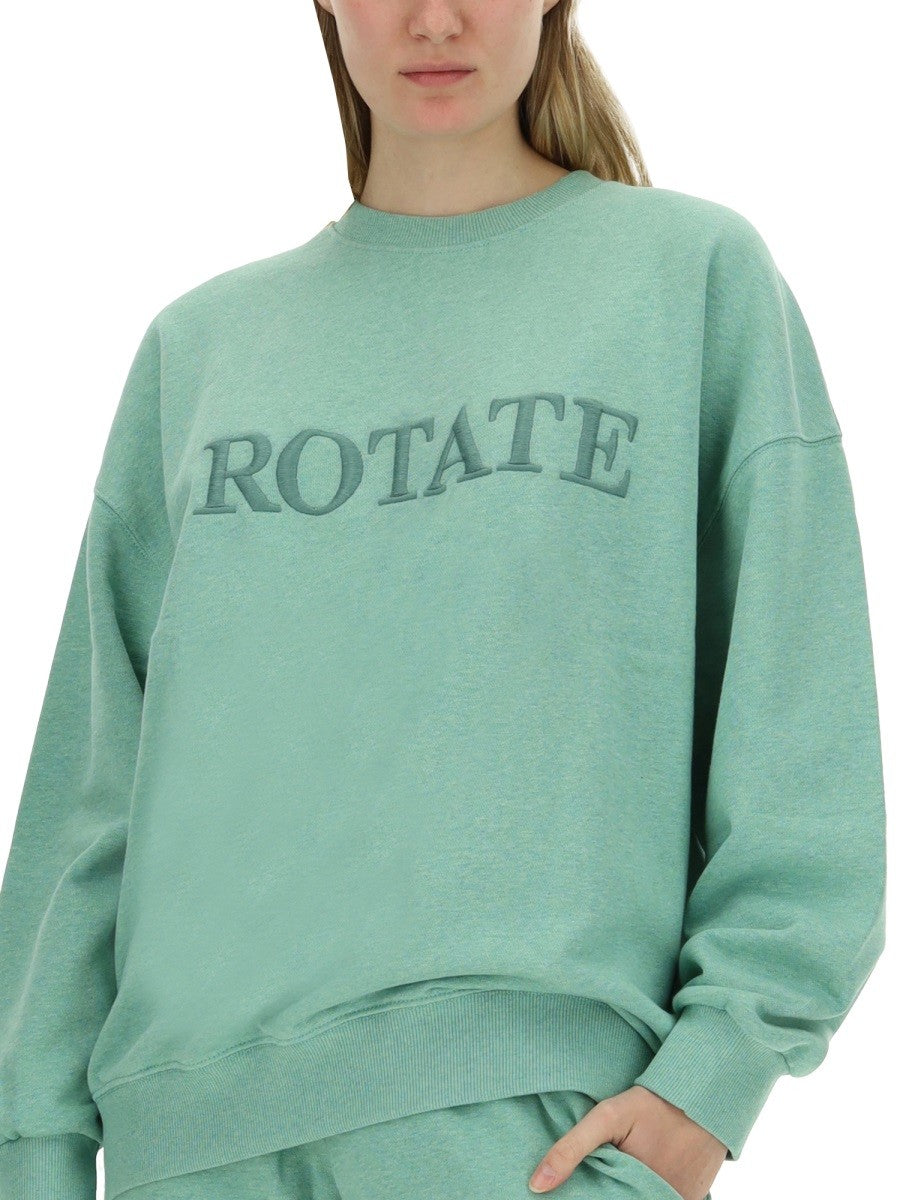 ROTATE BIRGER CHRISTENSEN SWEATSHIRT WITH LOGO