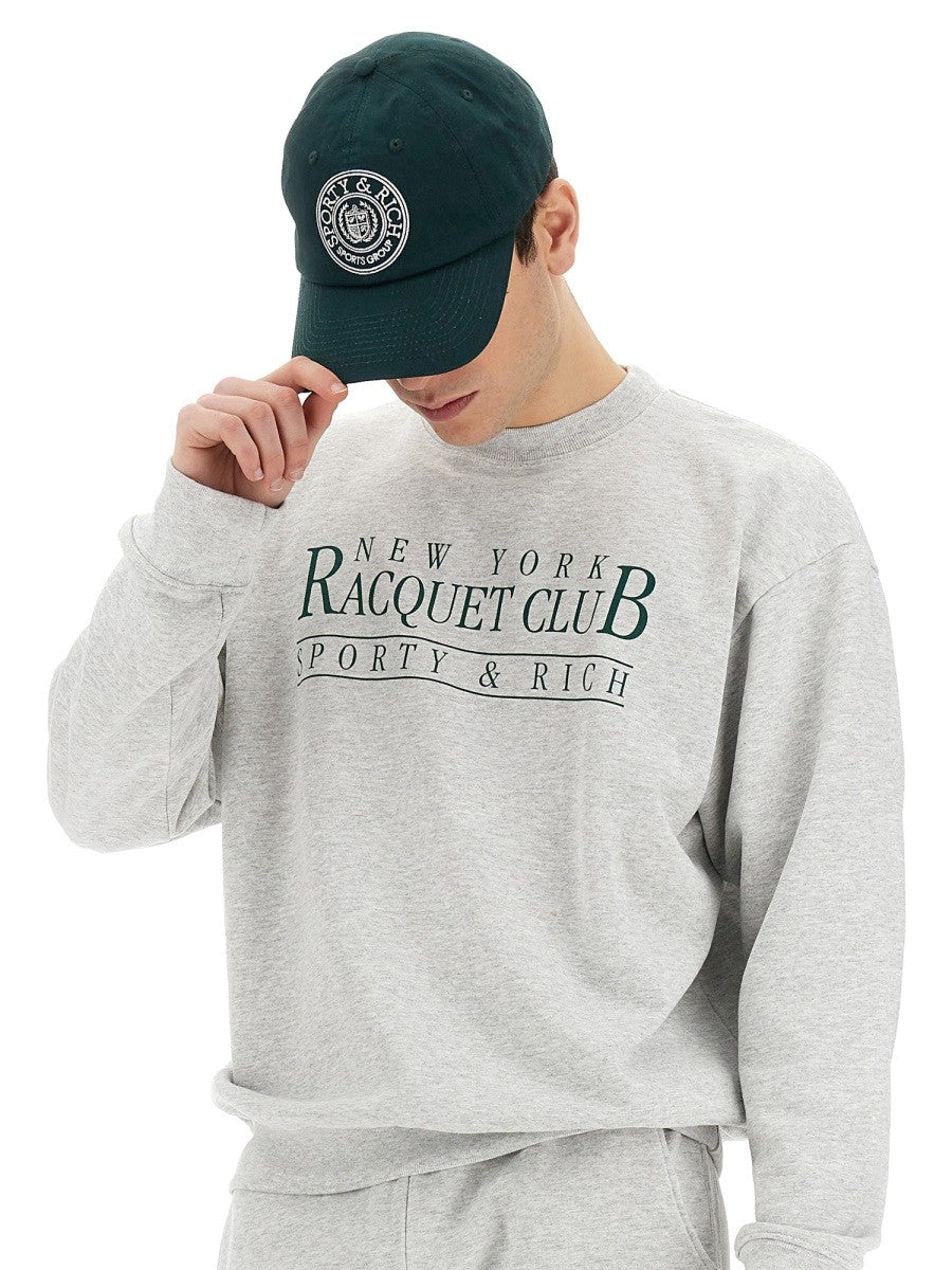 SPORTY&RICH SWEATSHIRT WITH LOGO