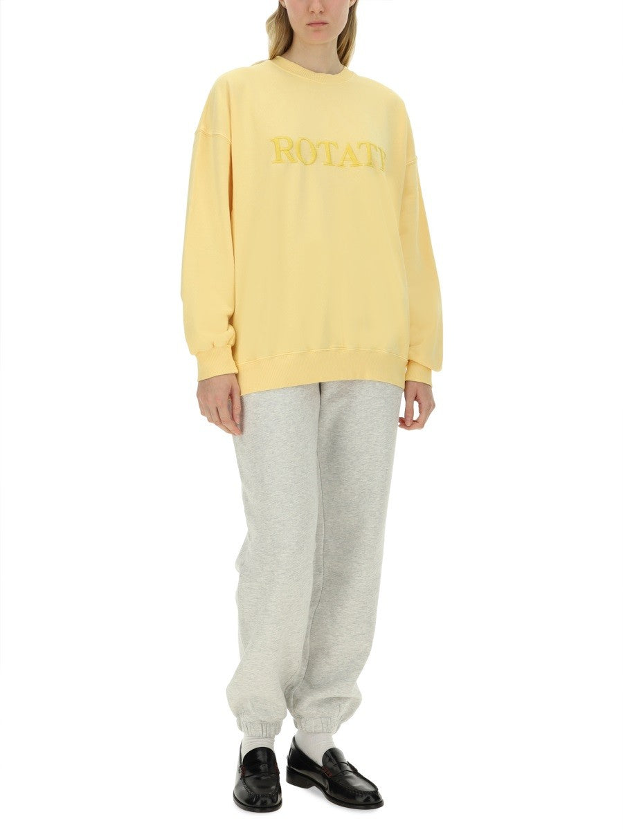 ROTATE BIRGER CHRISTENSEN SWEATSHIRT WITH LOGO