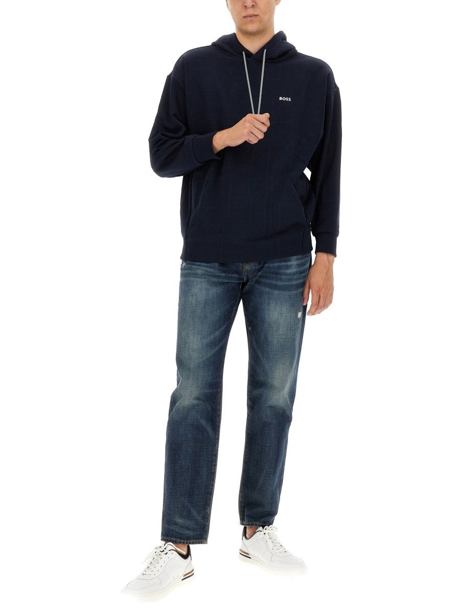 Boss SWEATSHIRT WITH LOGO