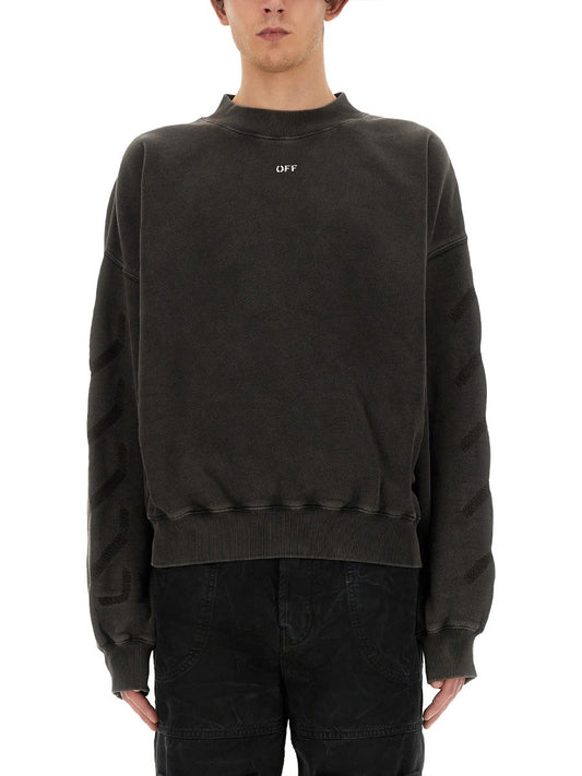 Off-white SWEATSHIRT WITH LOGO