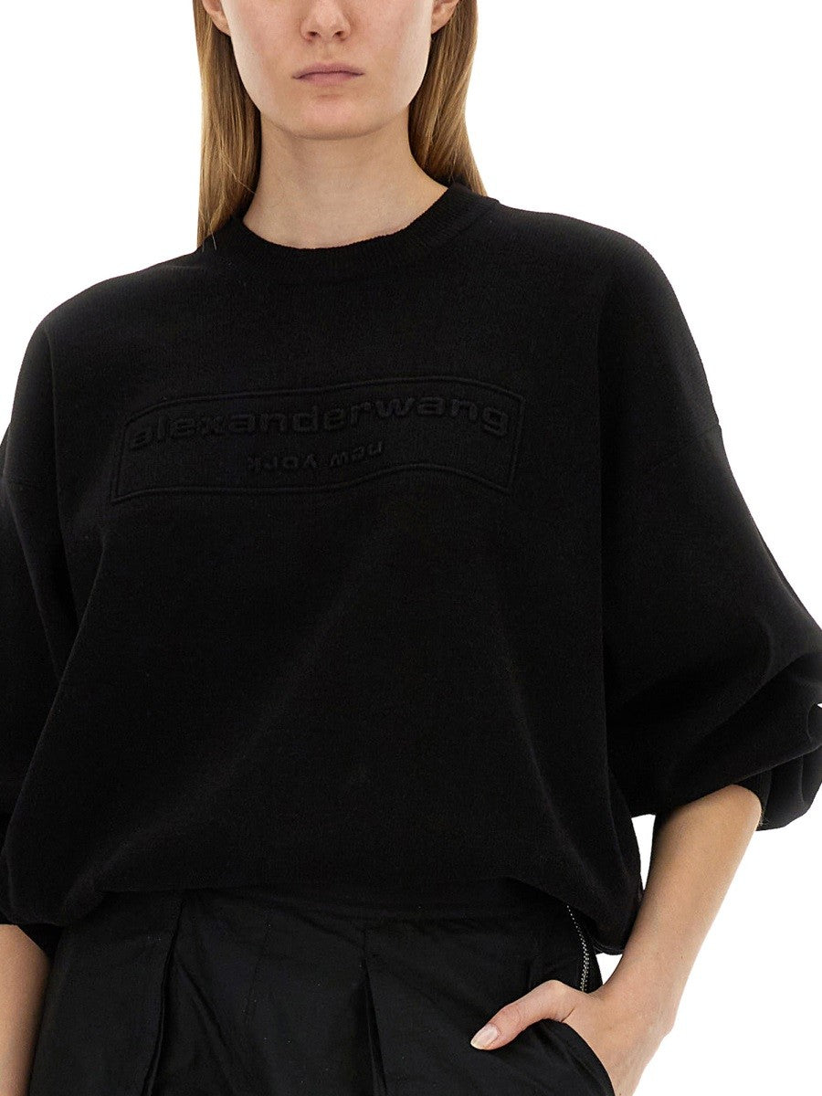 Alexander Wang SWEATSHIRT WITH LOGO