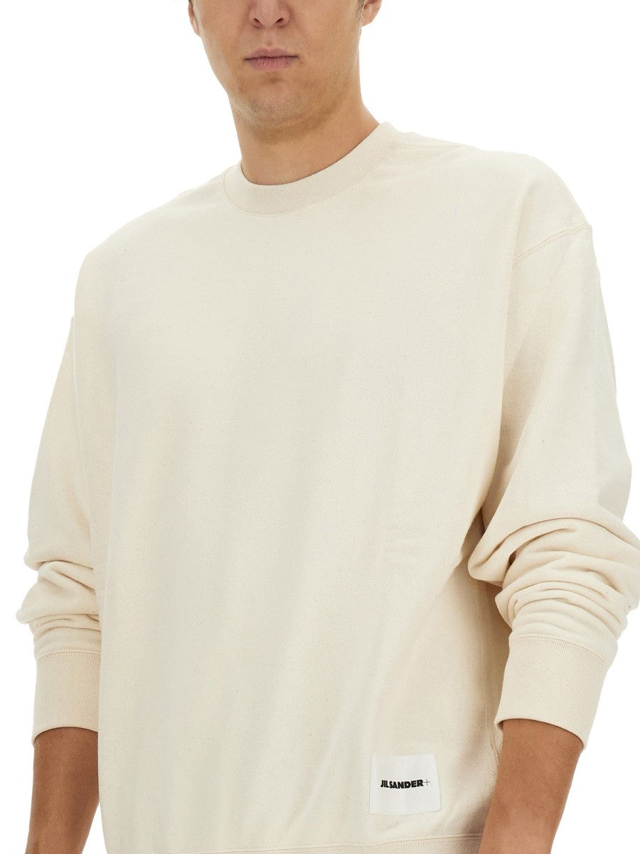 JIL SANDER SWEATSHIRT WITH LOGO