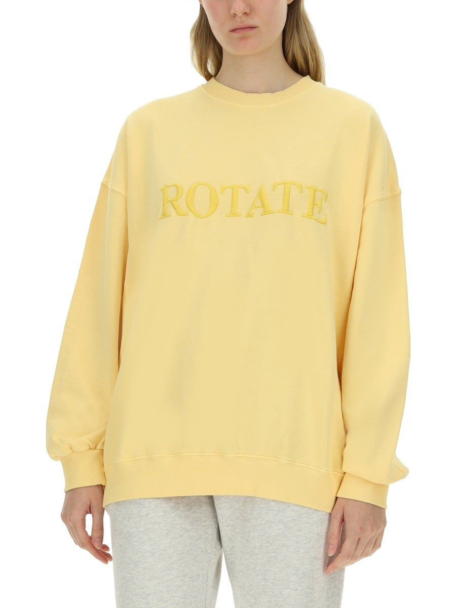 ROTATE BIRGER CHRISTENSEN SWEATSHIRT WITH LOGO