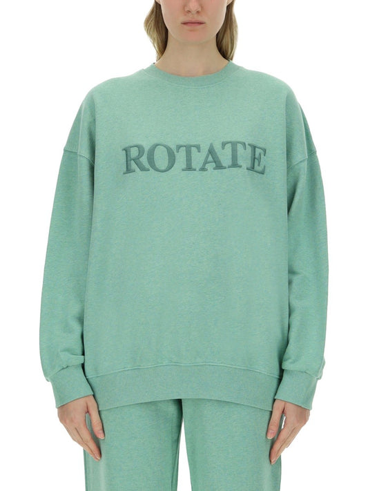 ROTATE BIRGER CHRISTENSEN SWEATSHIRT WITH LOGO