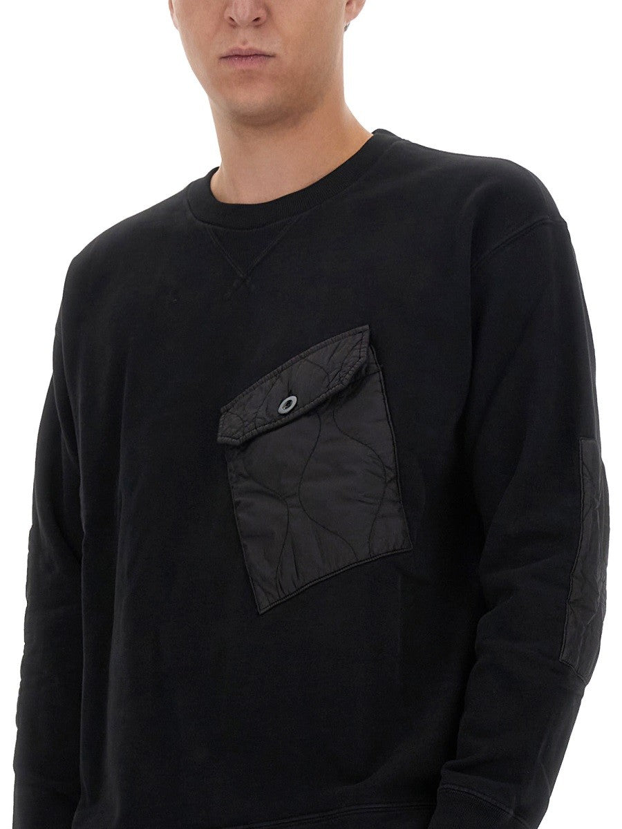 TEN C SWEATSHIRT WITH LOGO