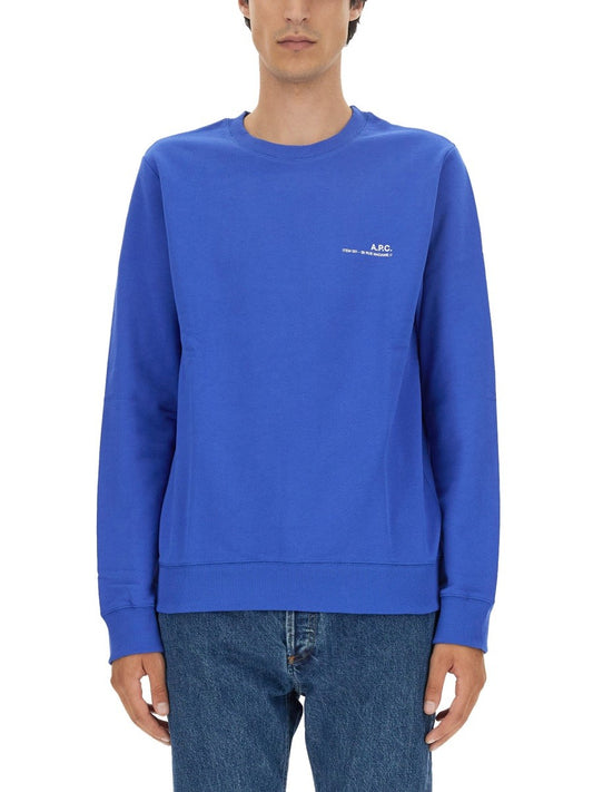 A.P.C. SWEATSHIRT WITH LOGO