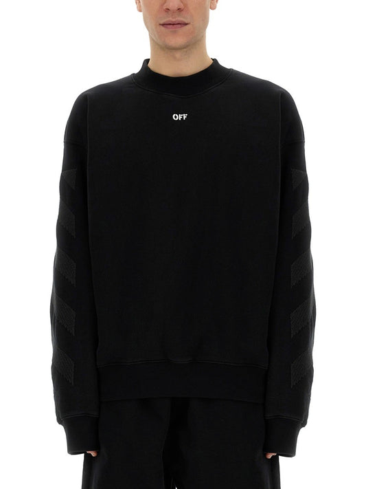 Off-white SWEATSHIRT WITH LOGO