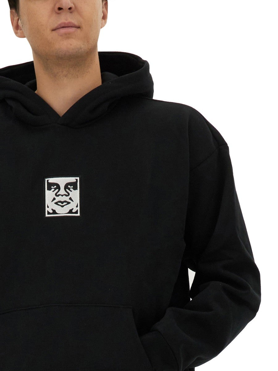 OBEY SWEATSHIRT WITH PRINT