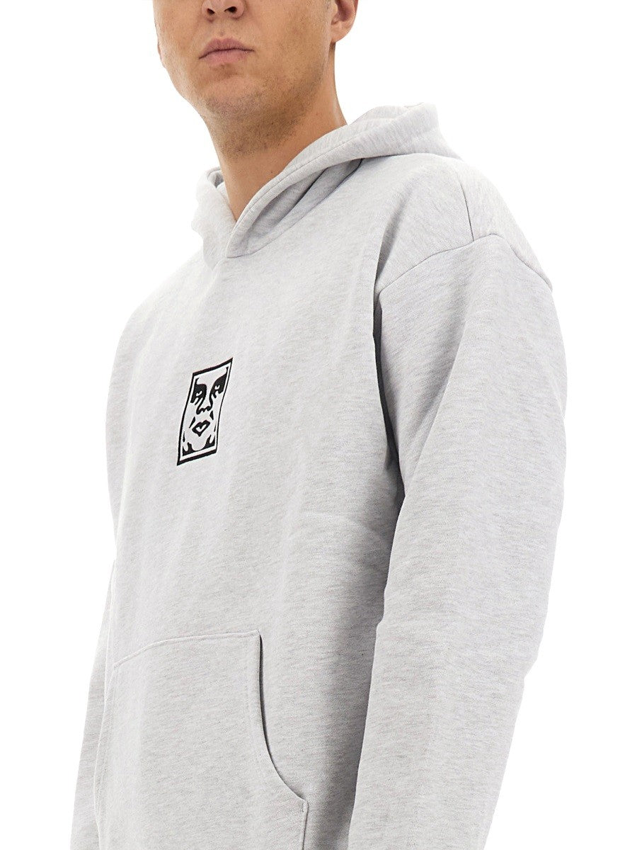 OBEY SWEATSHIRT WITH PRINT