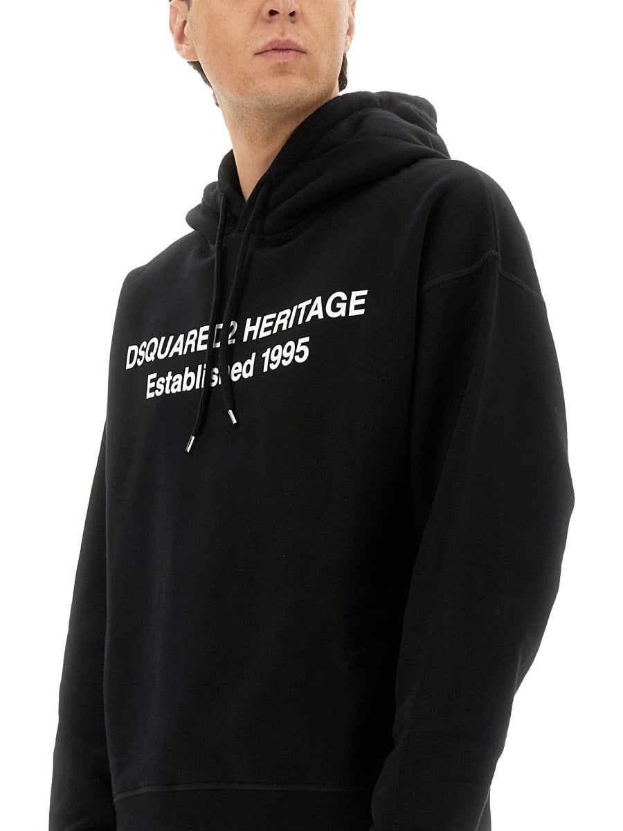 Dsquared SWEATSHIRT WITH PRINT