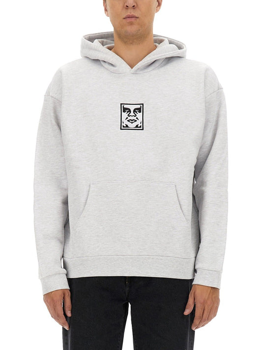 OBEY SWEATSHIRT WITH PRINT