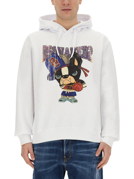 Dsquared SWEATSHIRT WITH PRINT