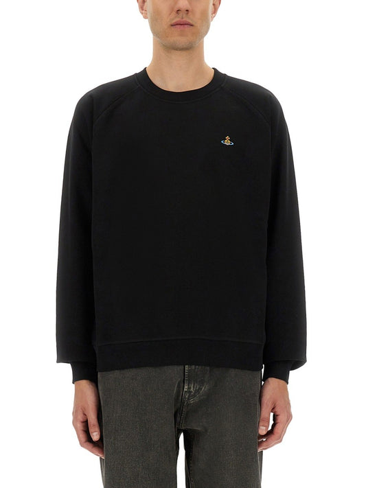 Vivienne Westwood SWEATSHIRT WITH RAGLAN SLEEVES