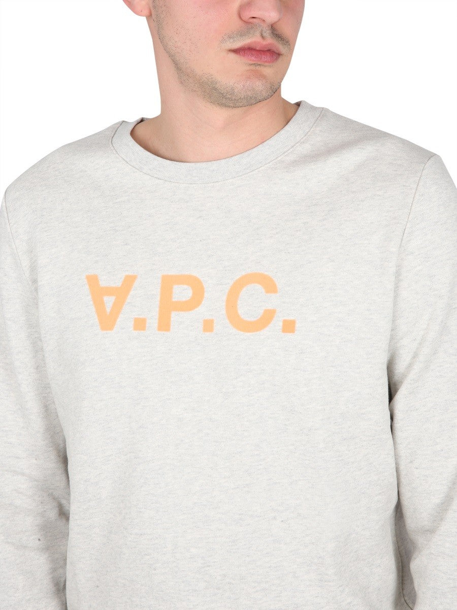 A.P.C. SWEATSHIRT WITH V.P.C LOGO