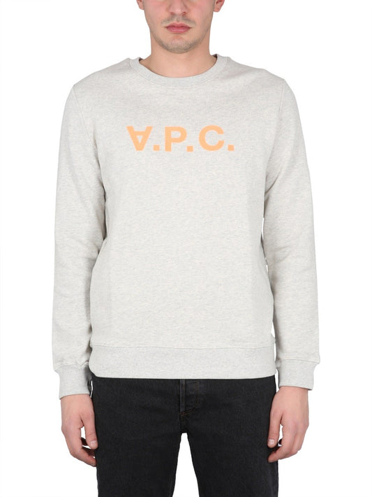 A.P.C. SWEATSHIRT WITH V.P.C LOGO