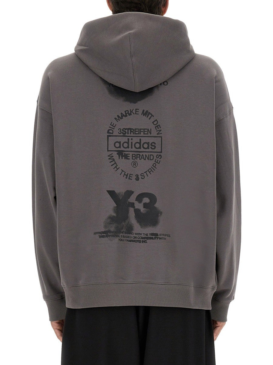 Y - 3 SWEATSHIRT WITH Y-3 GRAPHICS