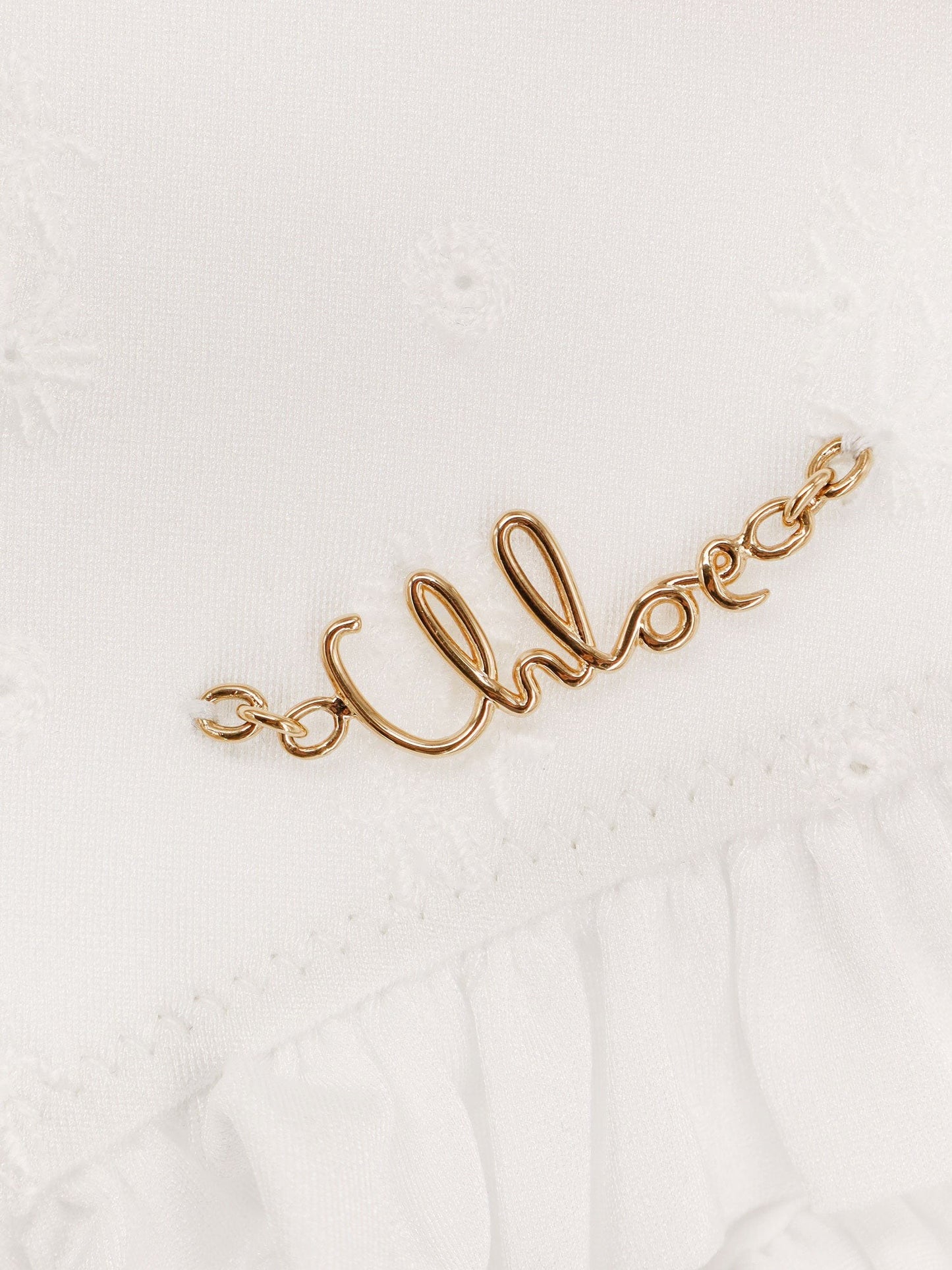 CHLOE' Swimsuit with Logo detail