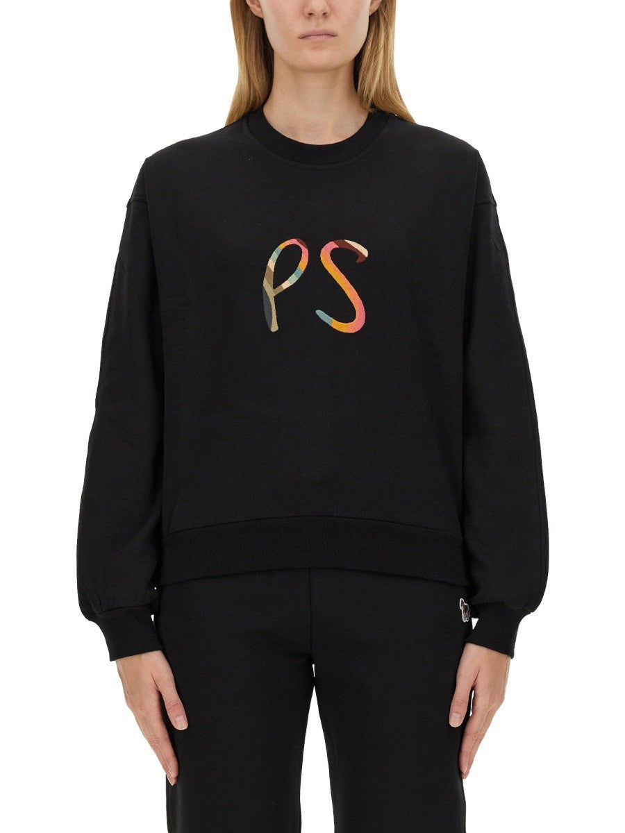 PS BY PAUL SMITH SWIRL LOGO SWEATSHIRT