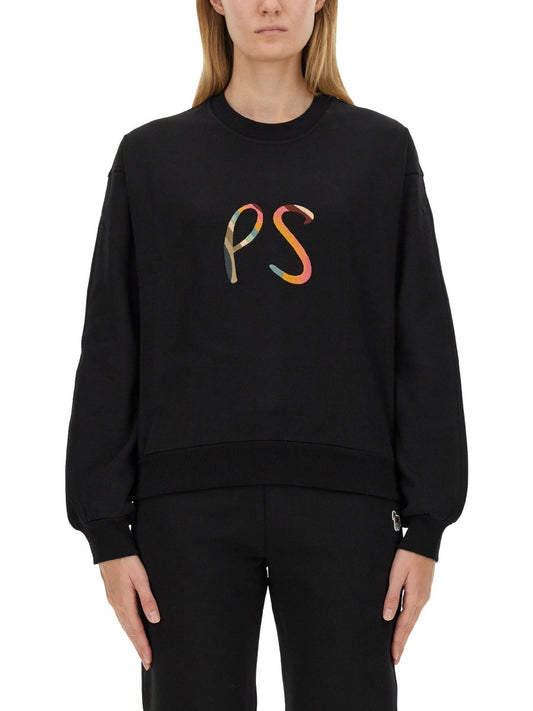 PS BY PAUL SMITH SWIRL LOGO SWEATSHIRT