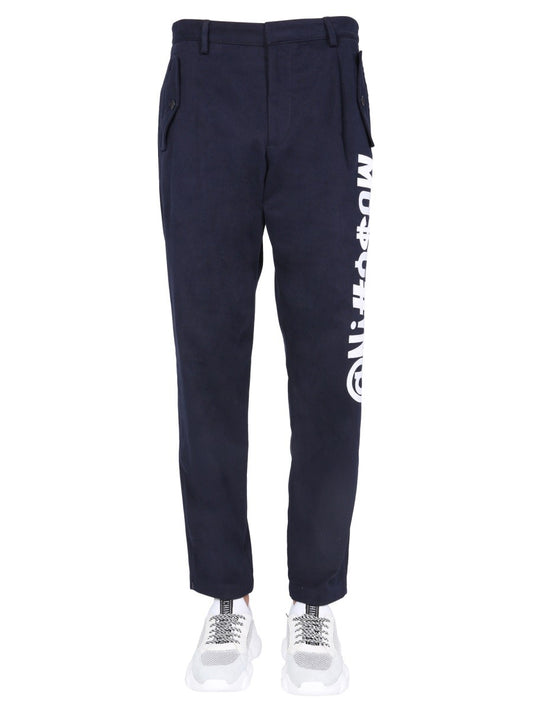 Moschino SYMBOLS LOGO TROUSERS