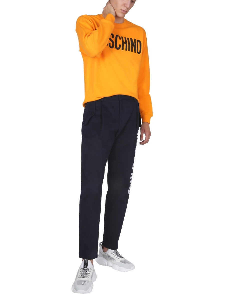 Moschino SYMBOLS LOGO TROUSERS