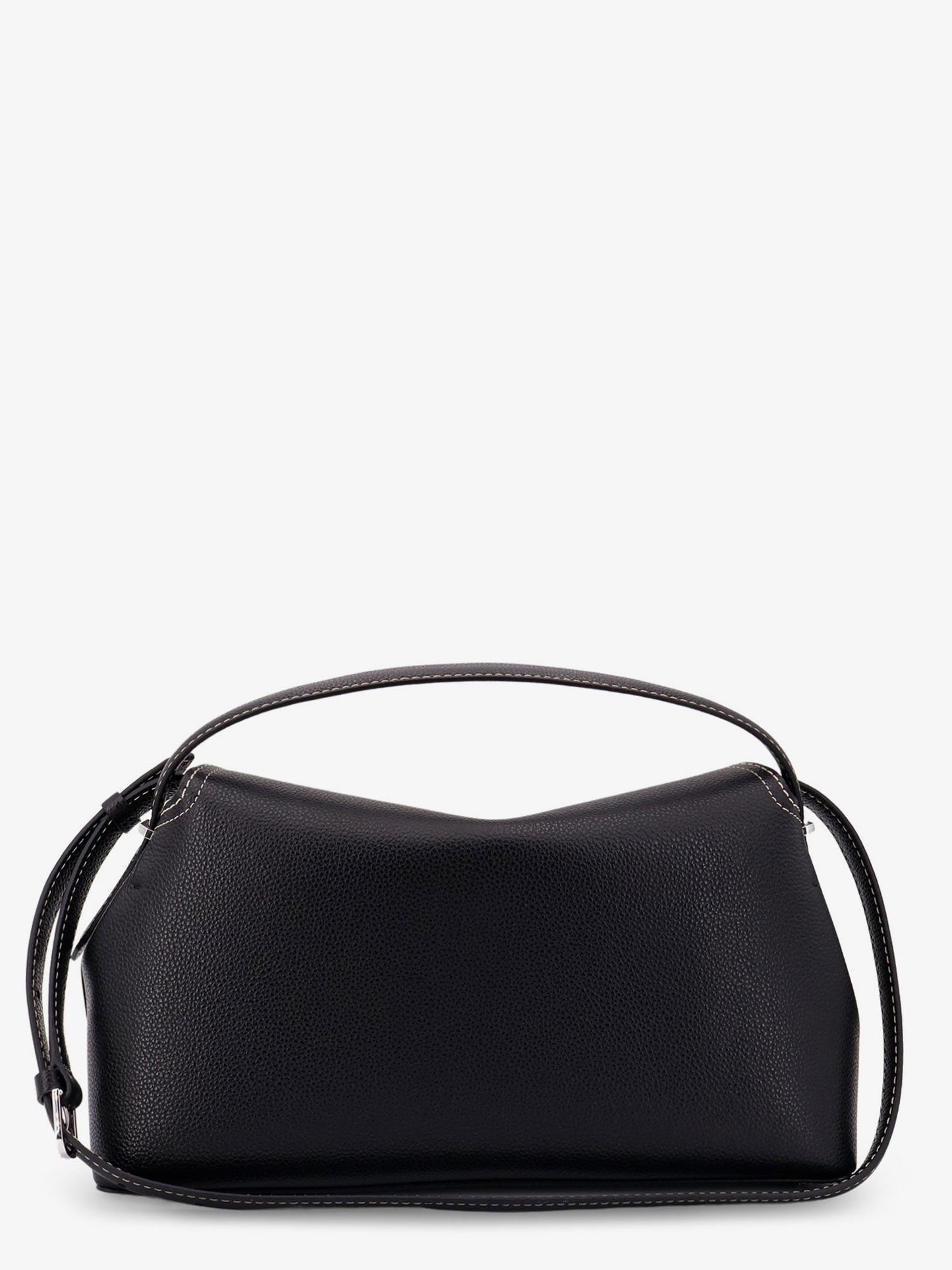 TOTEME T-Lock leather handbag with contrasting stitching