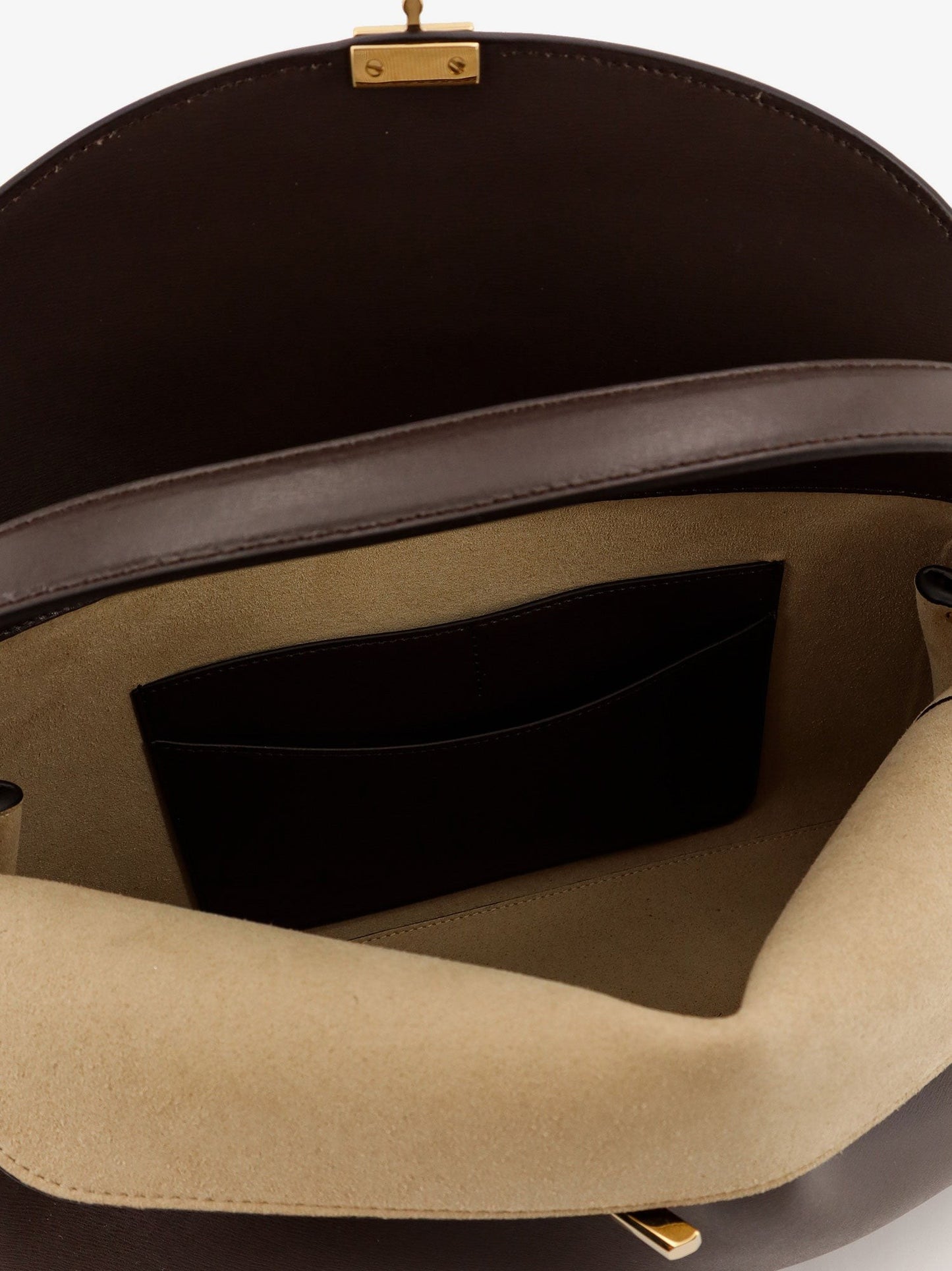 TOTEME T-Lock leather shoulder bag