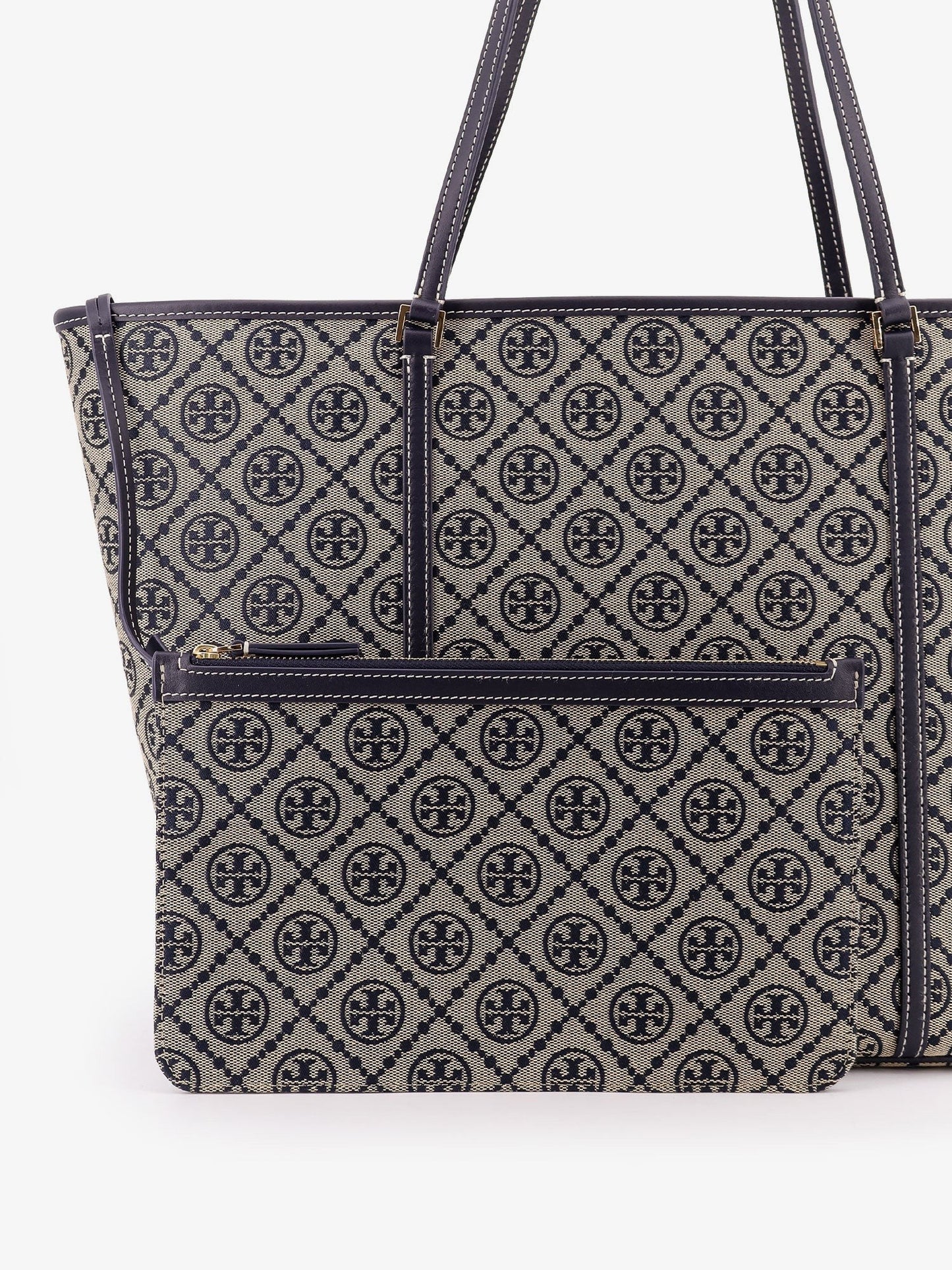 Tory Burch T-Monogram shoulder bag with internal clutch