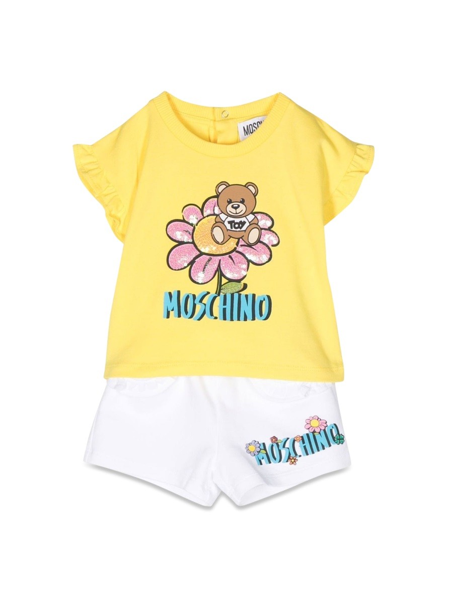 Moschino t-shirt and shorts set