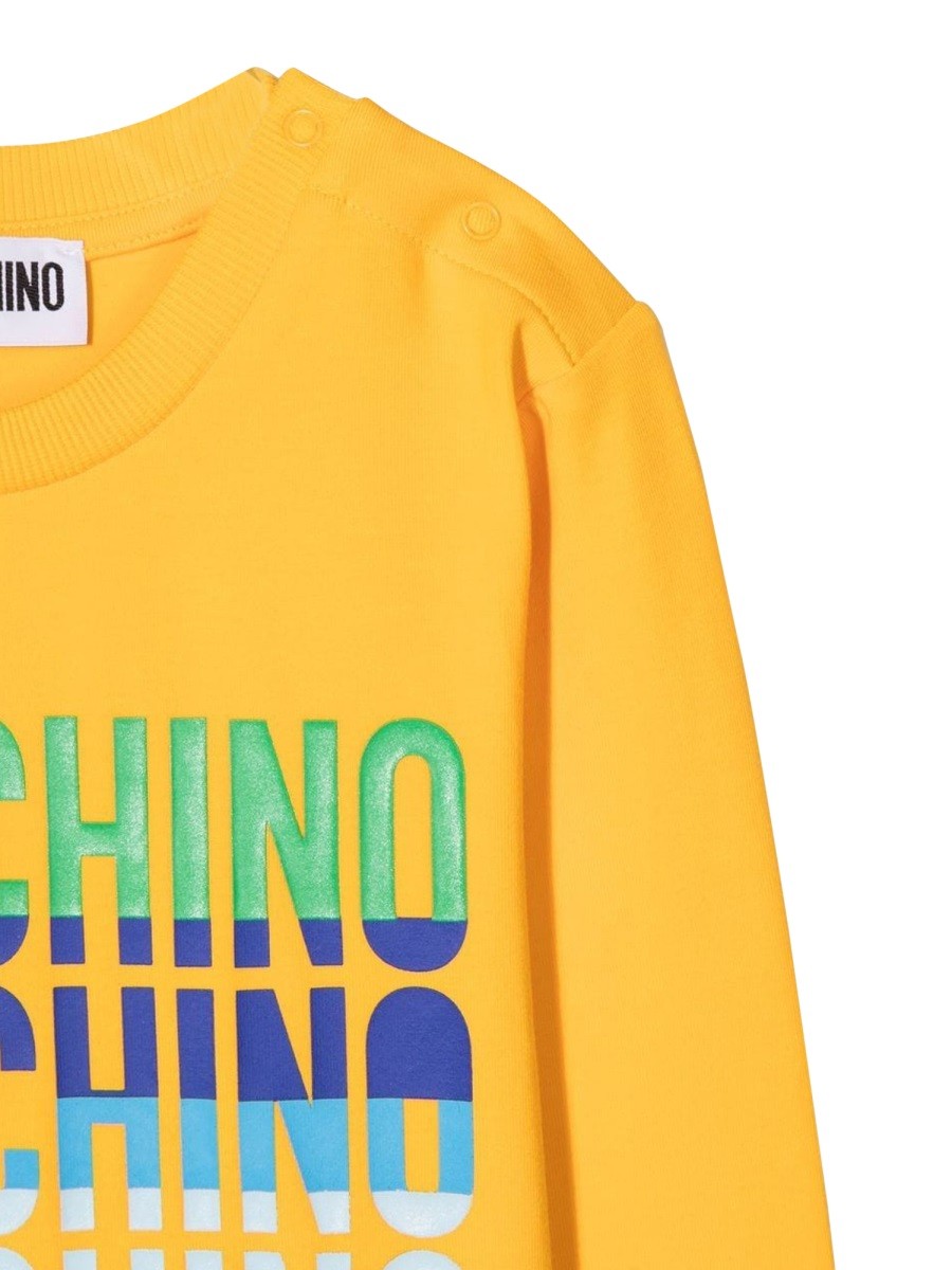 Moschino T-SHIRT CON LOGO MULTICOLOR