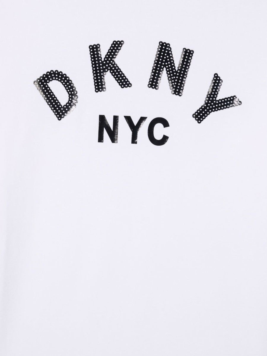 dkny T-SHIRT CON LOGO