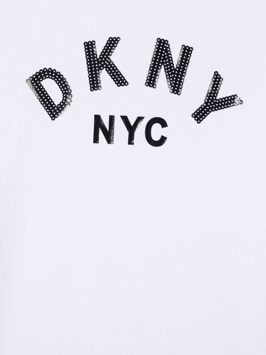 dkny T-SHIRT CON LOGO