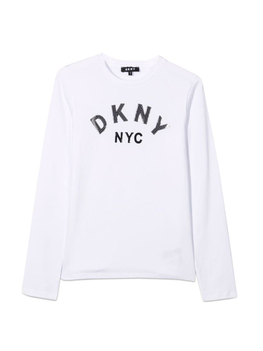 dkny T-SHIRT CON LOGO