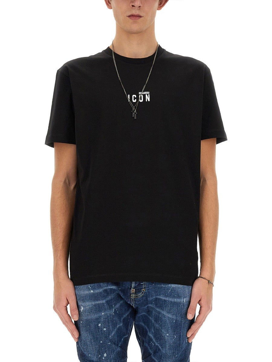 Dsquared T-SHIRT CON STAMPA LOGO