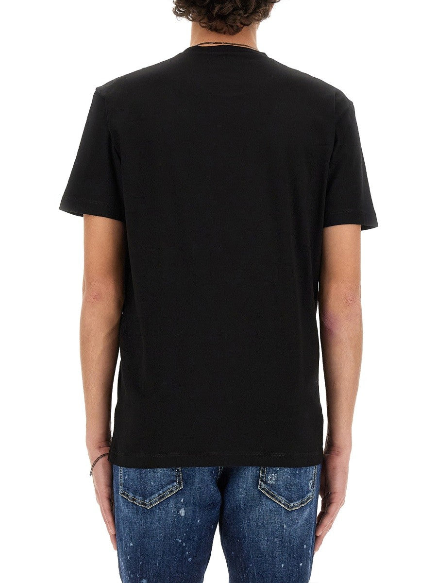 Dsquared T-SHIRT CON STAMPA LOGO